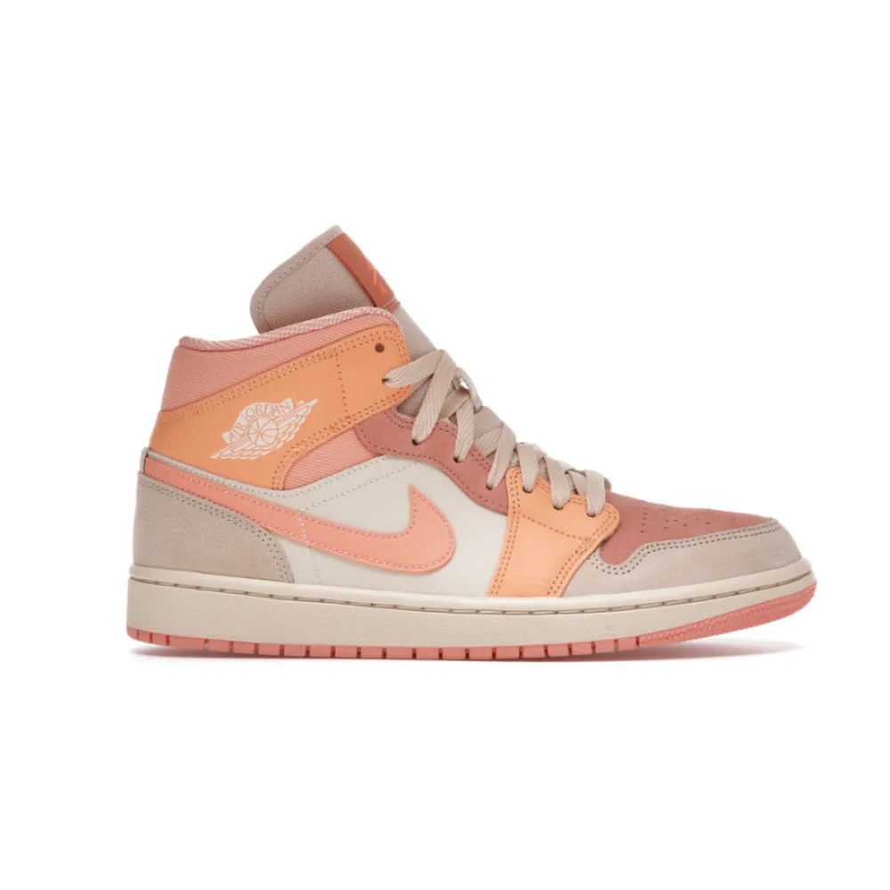 OG Jordan 1 Mid Apricot Orange (W)