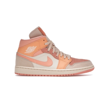 OG Jordan 1 Mid Apricot Orange (W) 01