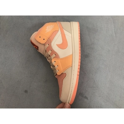 OG Jordan 1 Mid Apricot Orange (W) 02