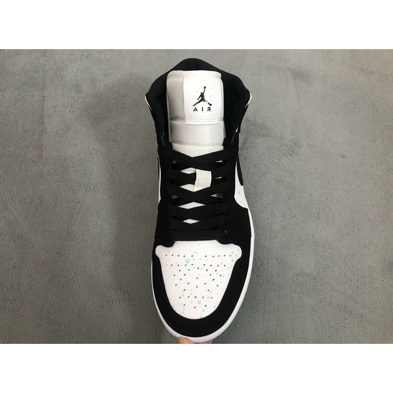 OG Jordan 1 Mid White Black Teal Tint (GS)
