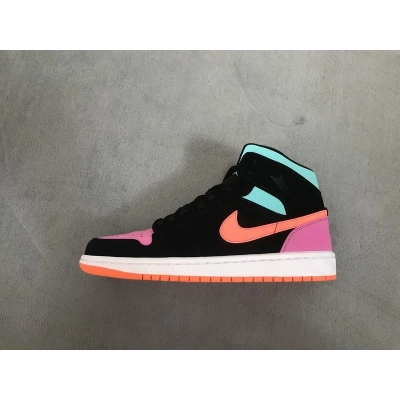 OG Jordan 1 Mid Multi-Color (GS) 02