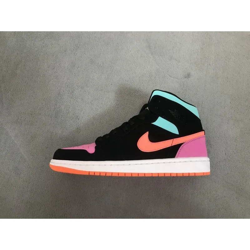 OG Jordan 1 Mid Multi-Color (GS)