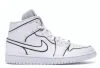 OG Jordan 1 Mid Iridescent Reflective White (W)