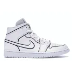 OG Jordan 1 Mid Iridescent Reflective White (W)
