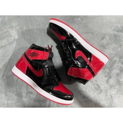 PKGoden Air Jordan 1 High OG Bred Patent 02