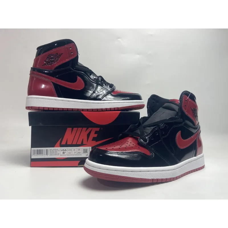 OG Jordan 1 High OG Bred Patent