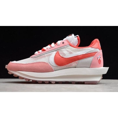 OG Sacai x LDV Waffle Cherry pink / white 01