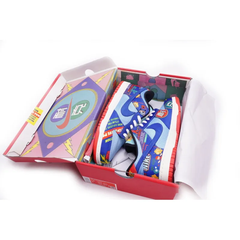 PKGoden Dunk Low Retro OG Firecracker CNY