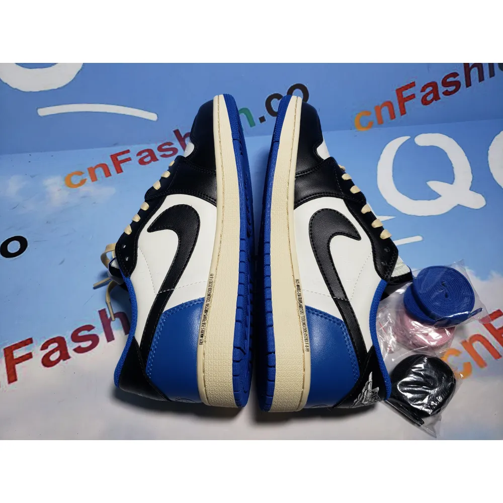 BMLin Jordan 1 Low Travis Scott x Fragment Design 