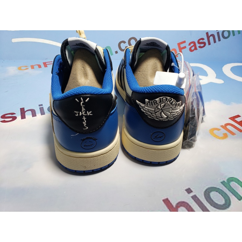 BMLin Jordan 1 Low Travis Scott x Fragment Design 