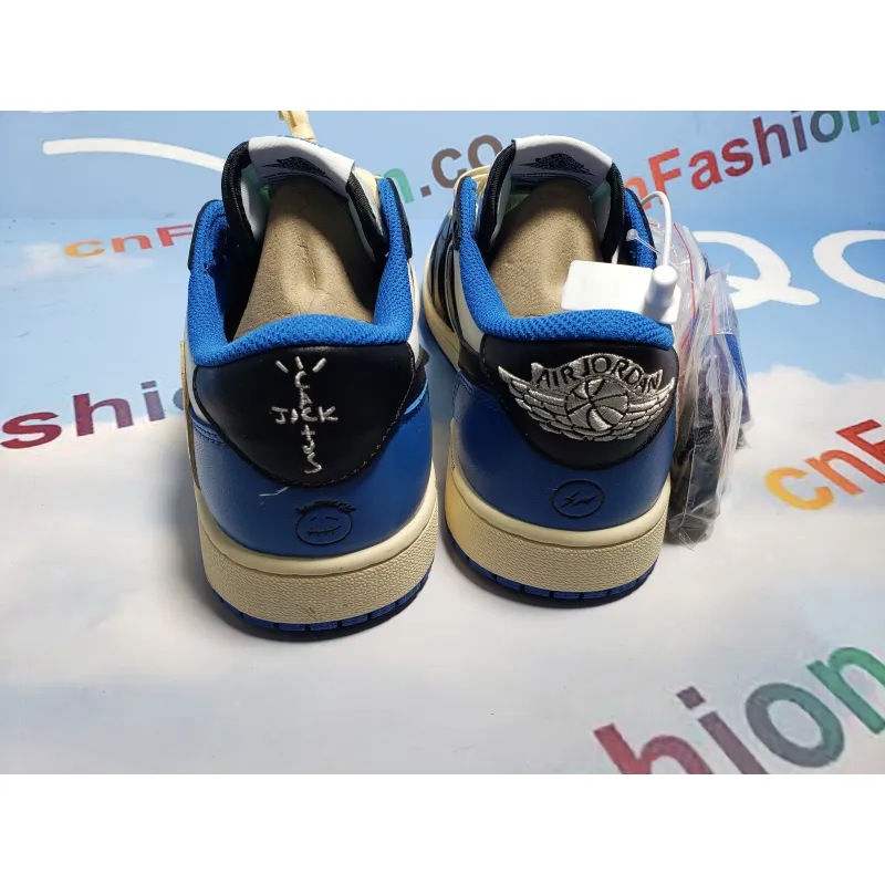 BMLin Jordan 1 Low Travis Scott x Fragment Design 