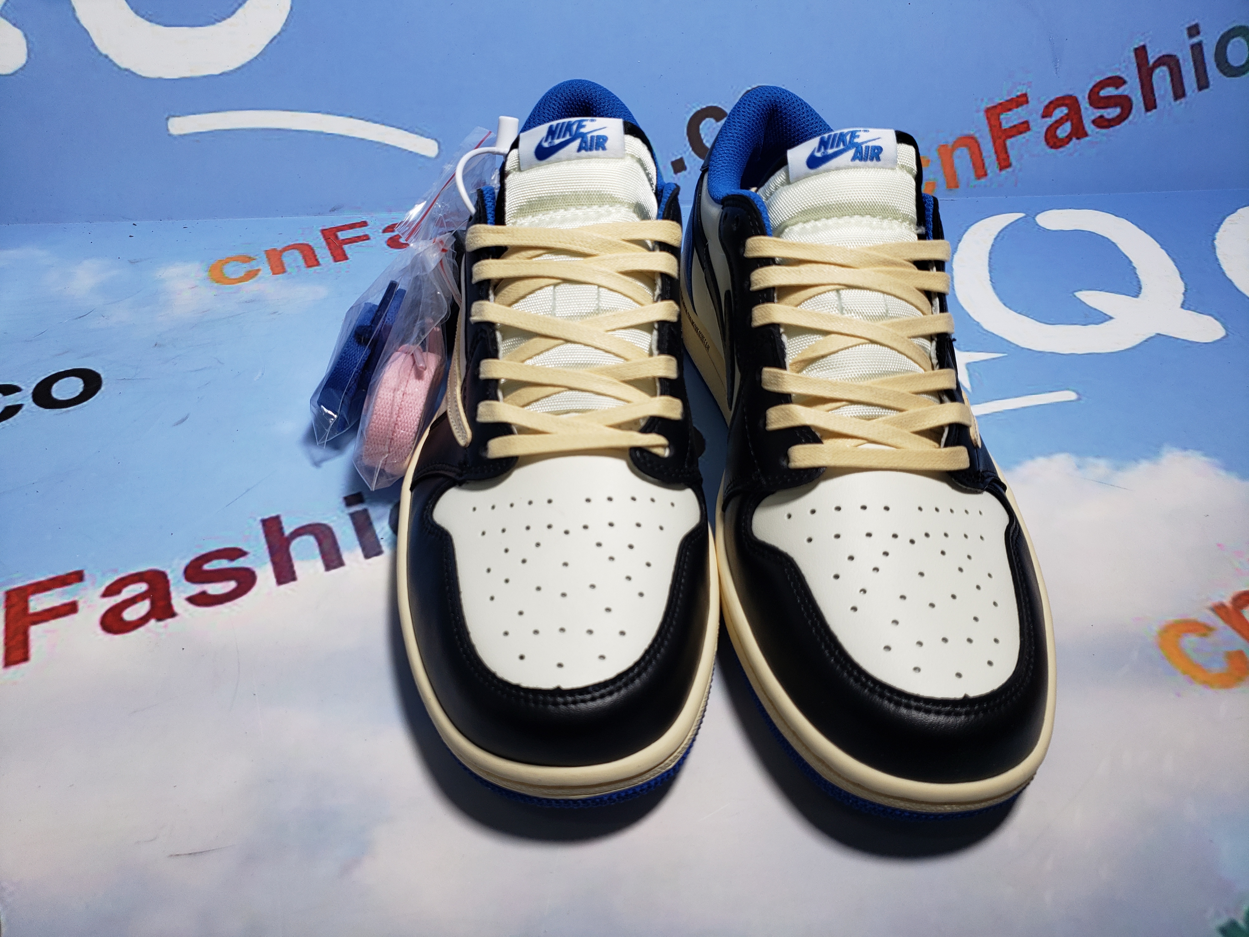 BMLin Jordan 1 Low Travis Scott x Fragment Design 