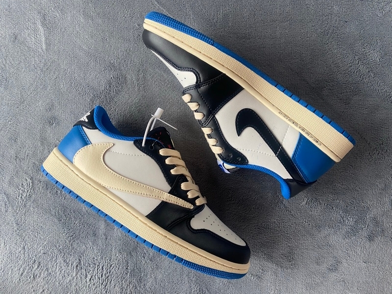 BMLin Jordan 1 Low Travis Scott x Fragment Design 