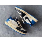 BMLin Jordan 1 Low Travis Scott x Fragment Design 