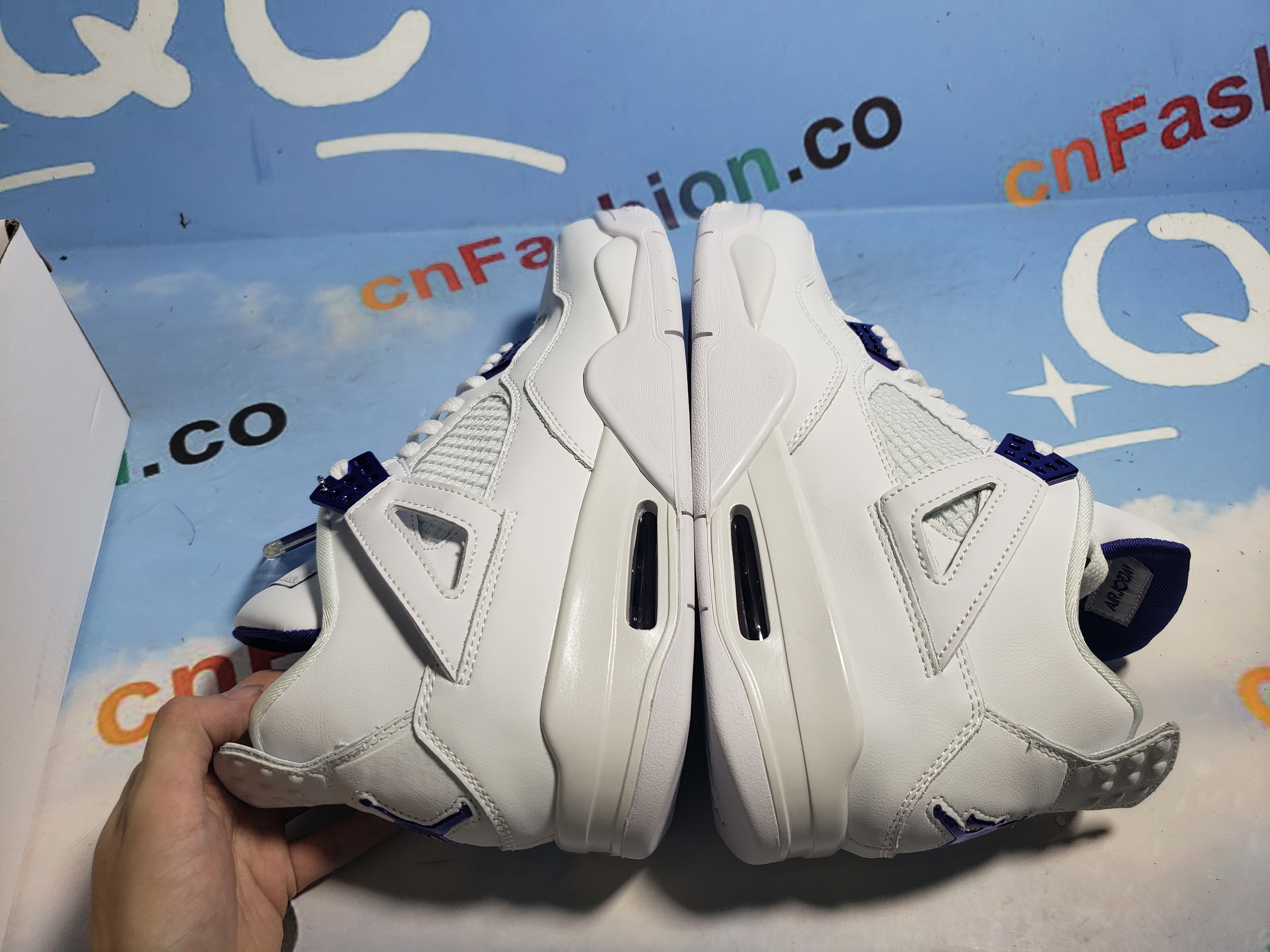 OG Jordan 4 Retro Metallic Purple,CT8527-115