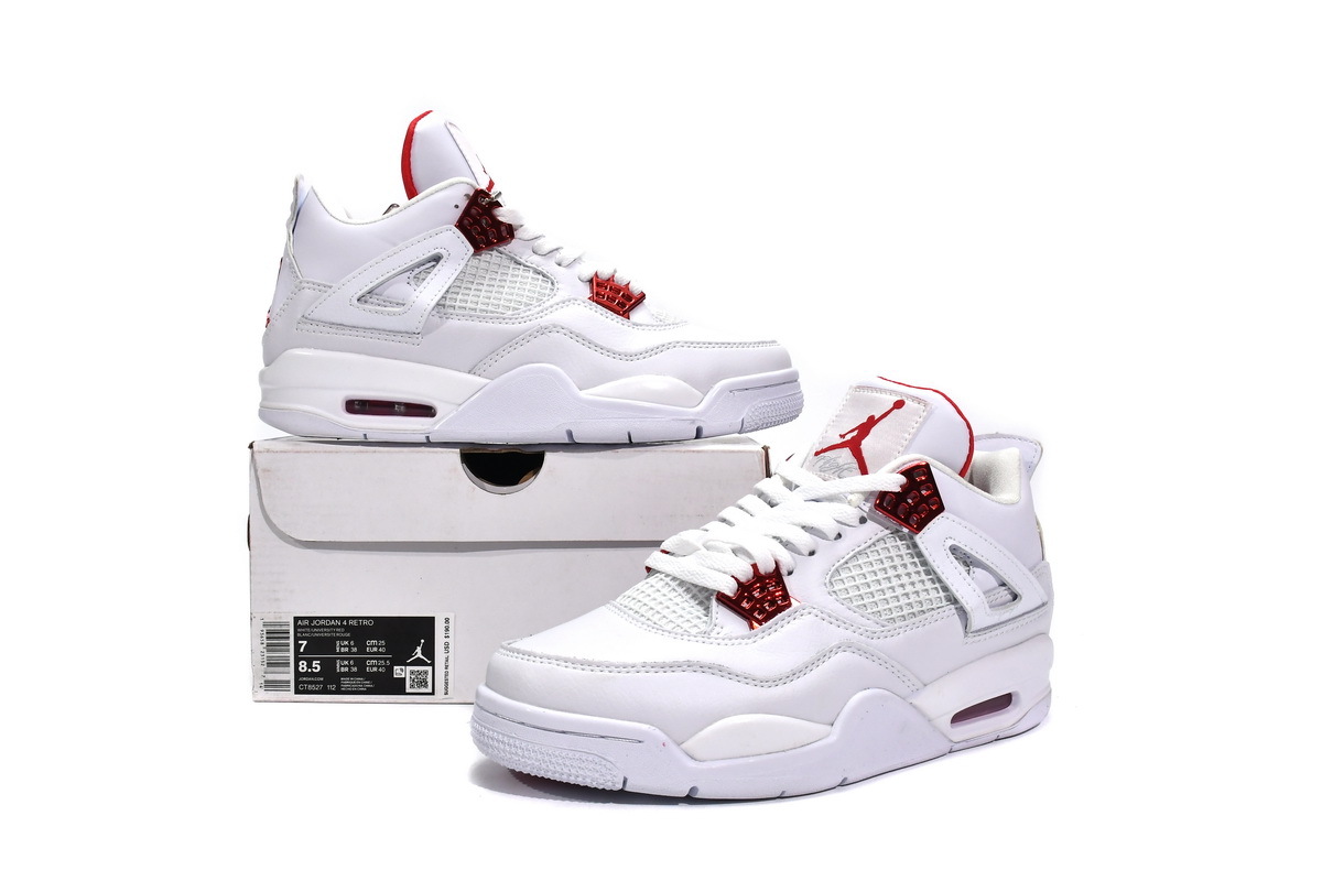 OG Jordan 4 Retro Metallic Red,CT8527-112
