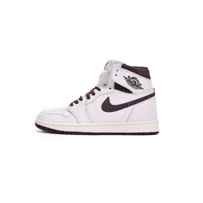 OG Jordan 1 High OG Sail/Burgundy Crush 01