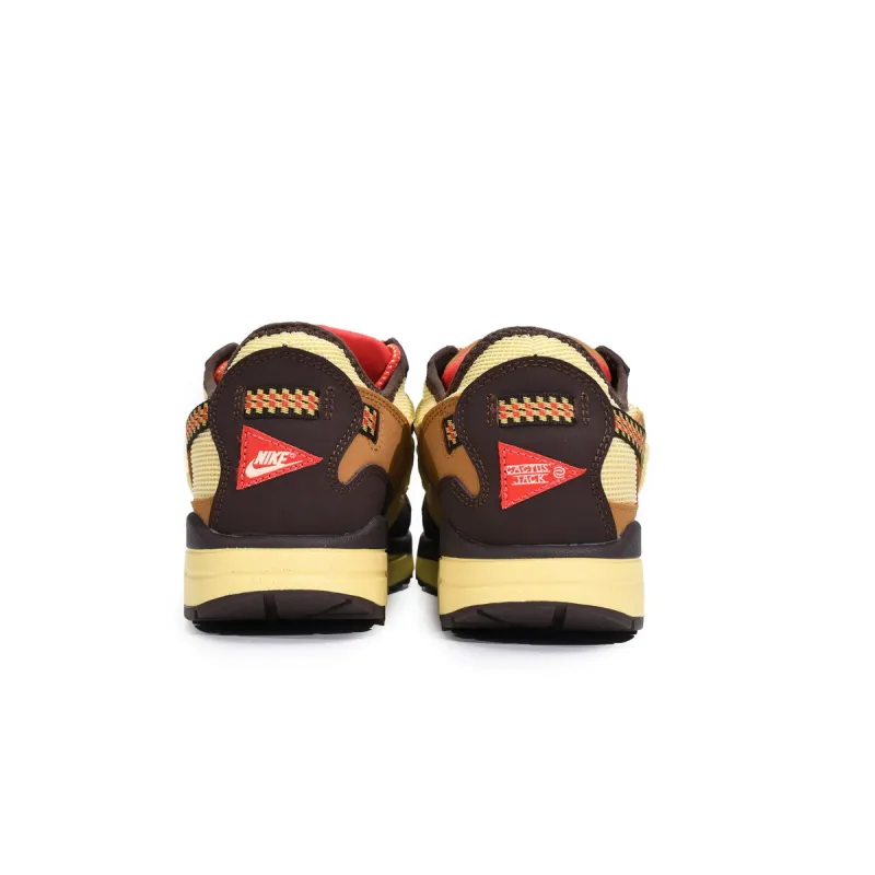PKGoden Air Max 1 Travis Scott Cactus Jack Baroque Brown