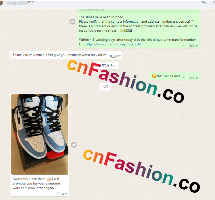 PKGoden Jordan 1 Retro High White University Blue Black