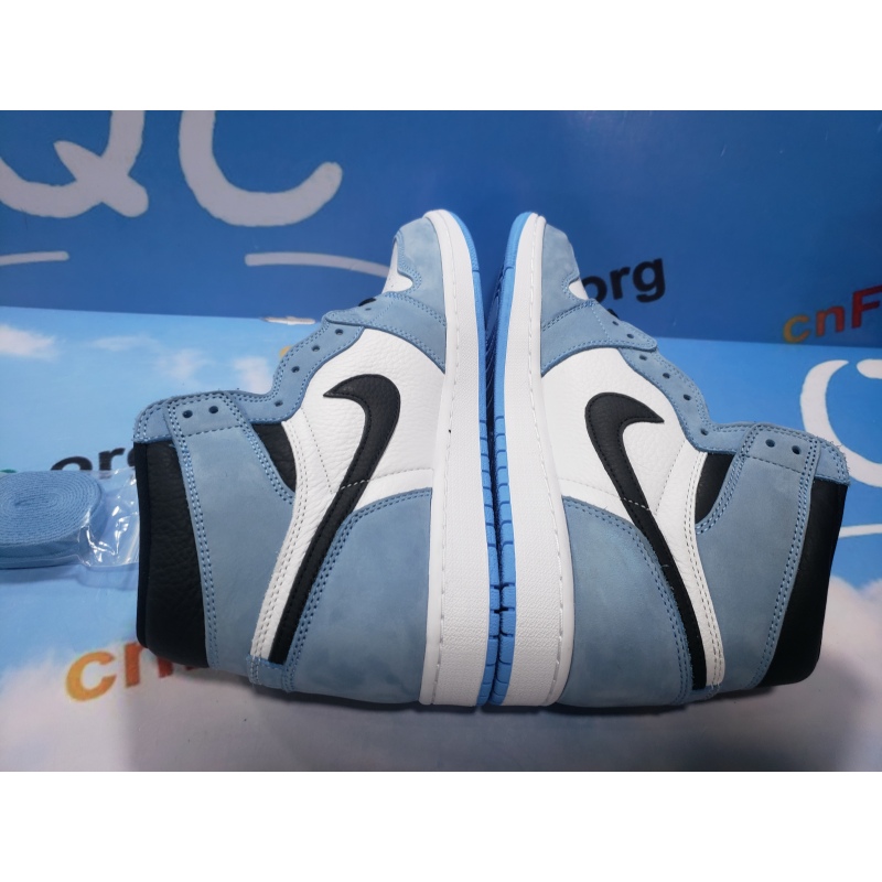 PKGoden Jordan 1 Retro High White University Blue Black