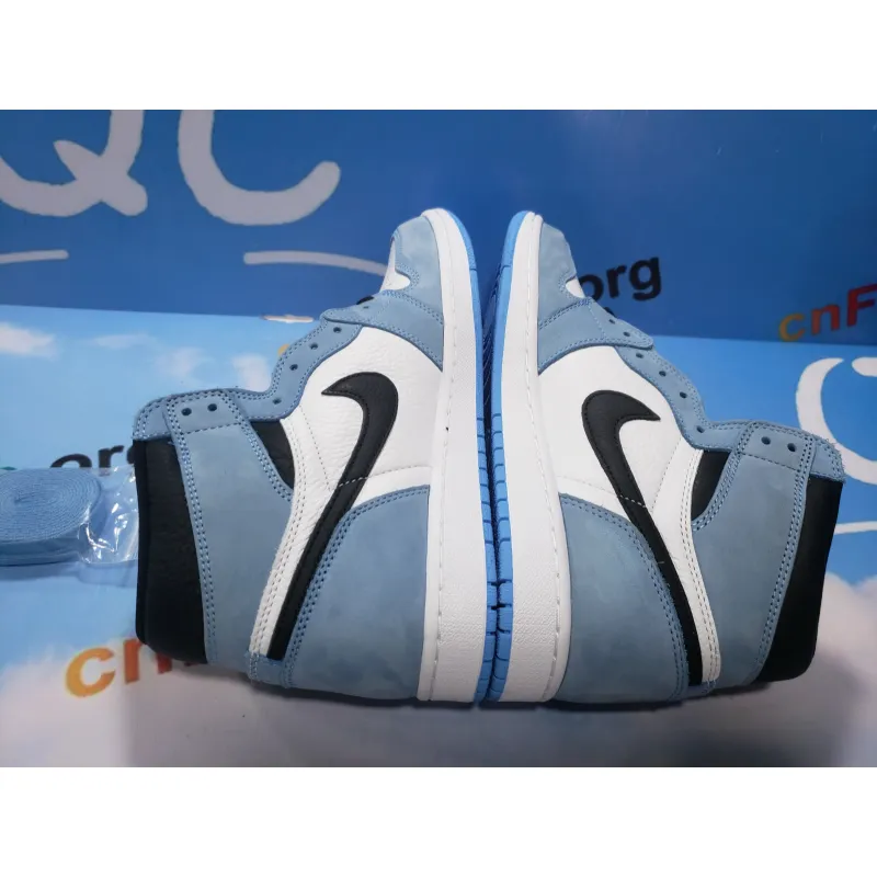 PKGoden Jordan 1 Retro High White University Blue Black