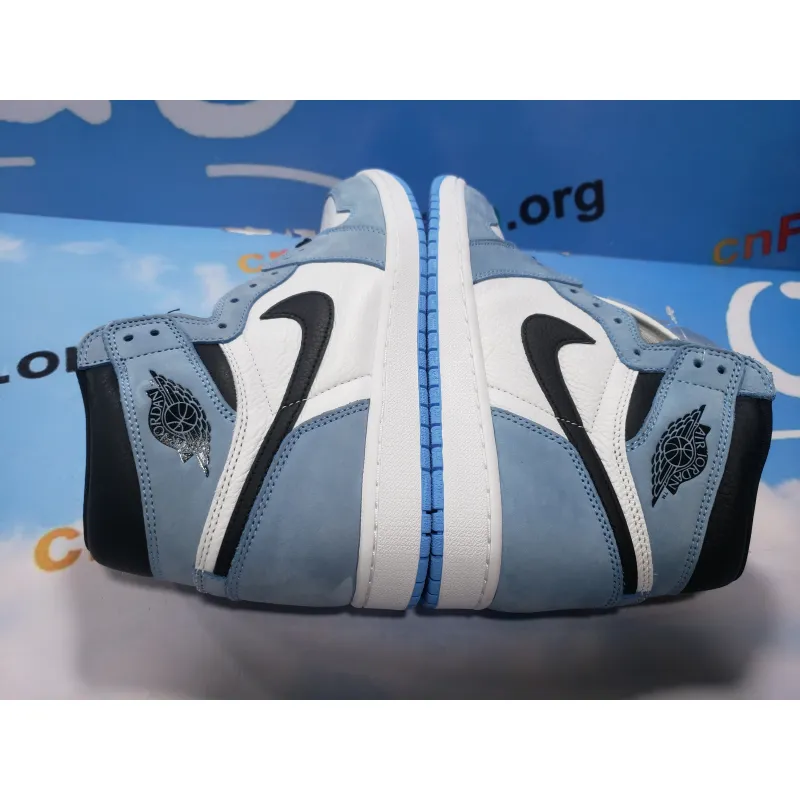 PKGoden Jordan 1 Retro High White University Blue Black