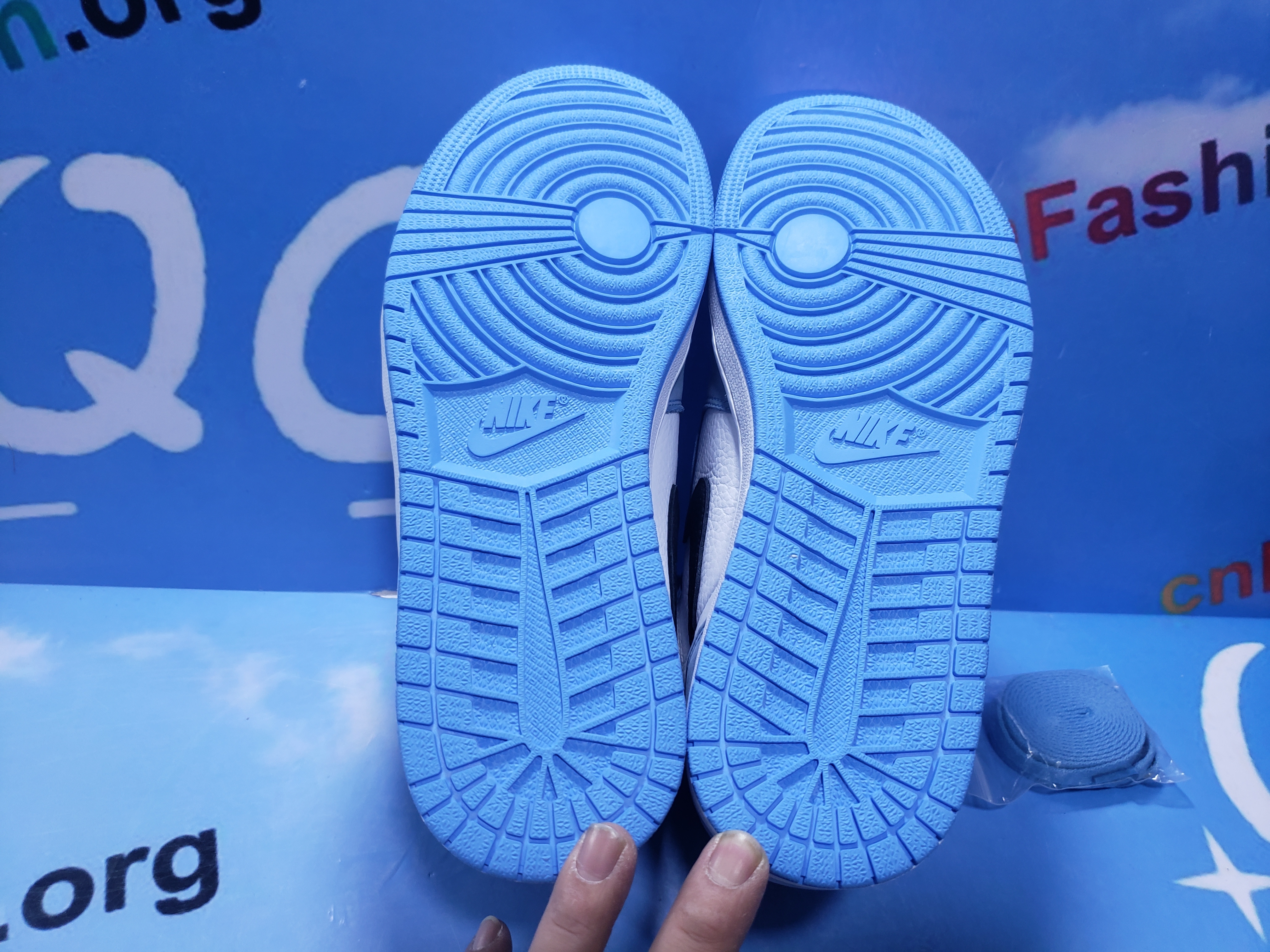 PKGoden Jordan 1 Retro High White University Blue Black