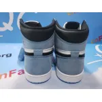 PKGoden Jordan 1 Retro High White University Blue Black