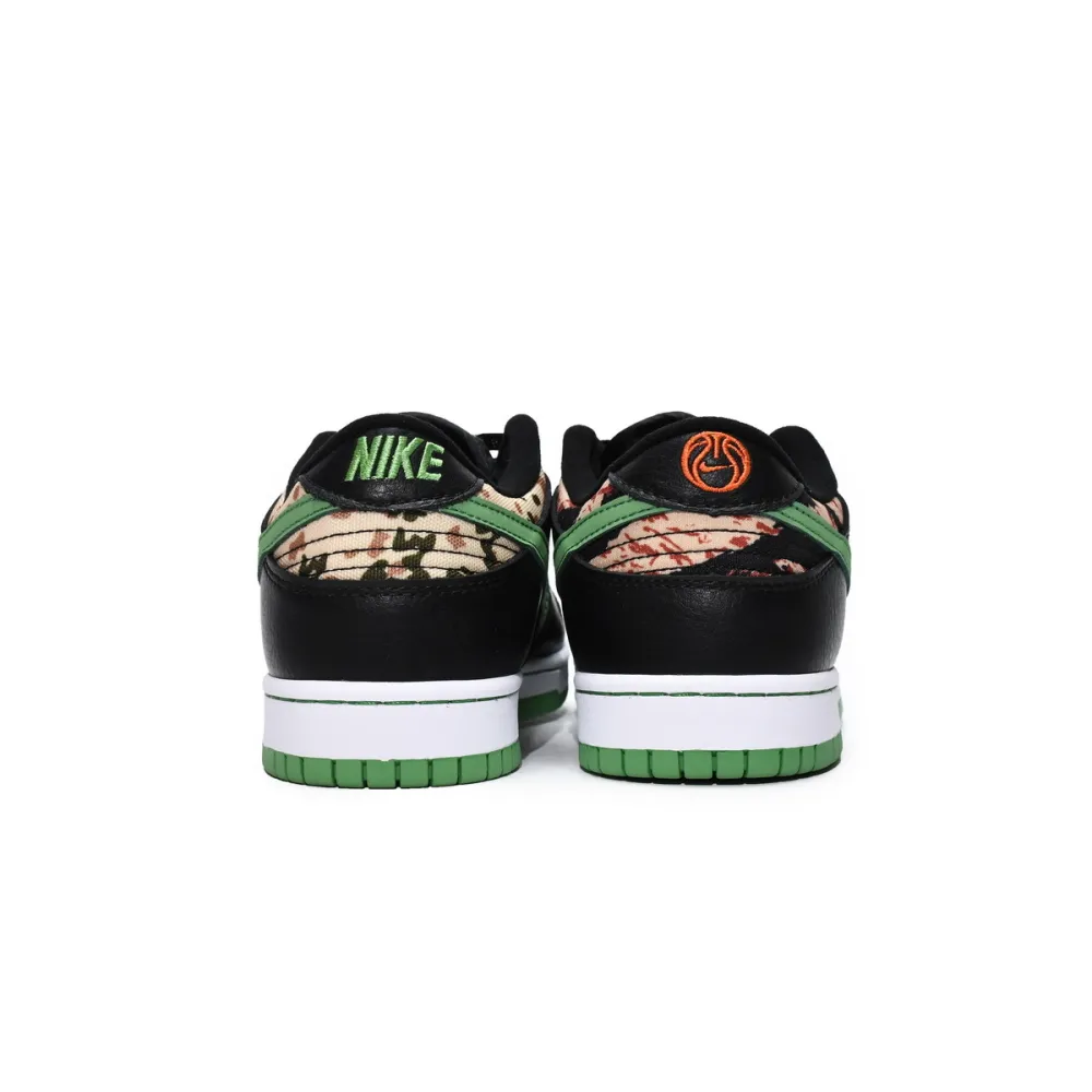 OG SB Dunk Low Black CamouFlage