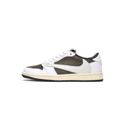 PKGoden Jordan 1 Retro Low OG SP Travis Scott Reverse Mocha, DM7866-162 01