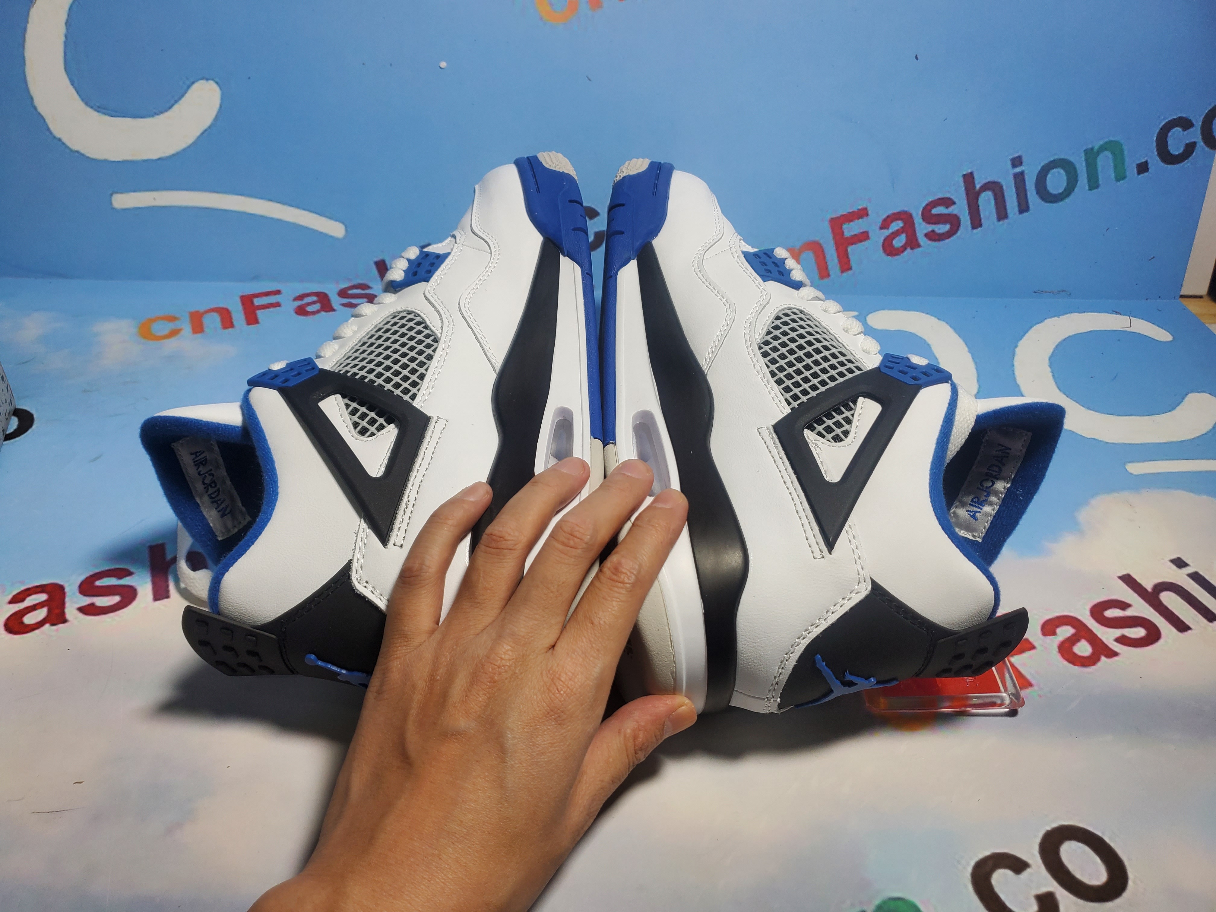 OG Jordan 4 Retro Motorsports, 308497-117