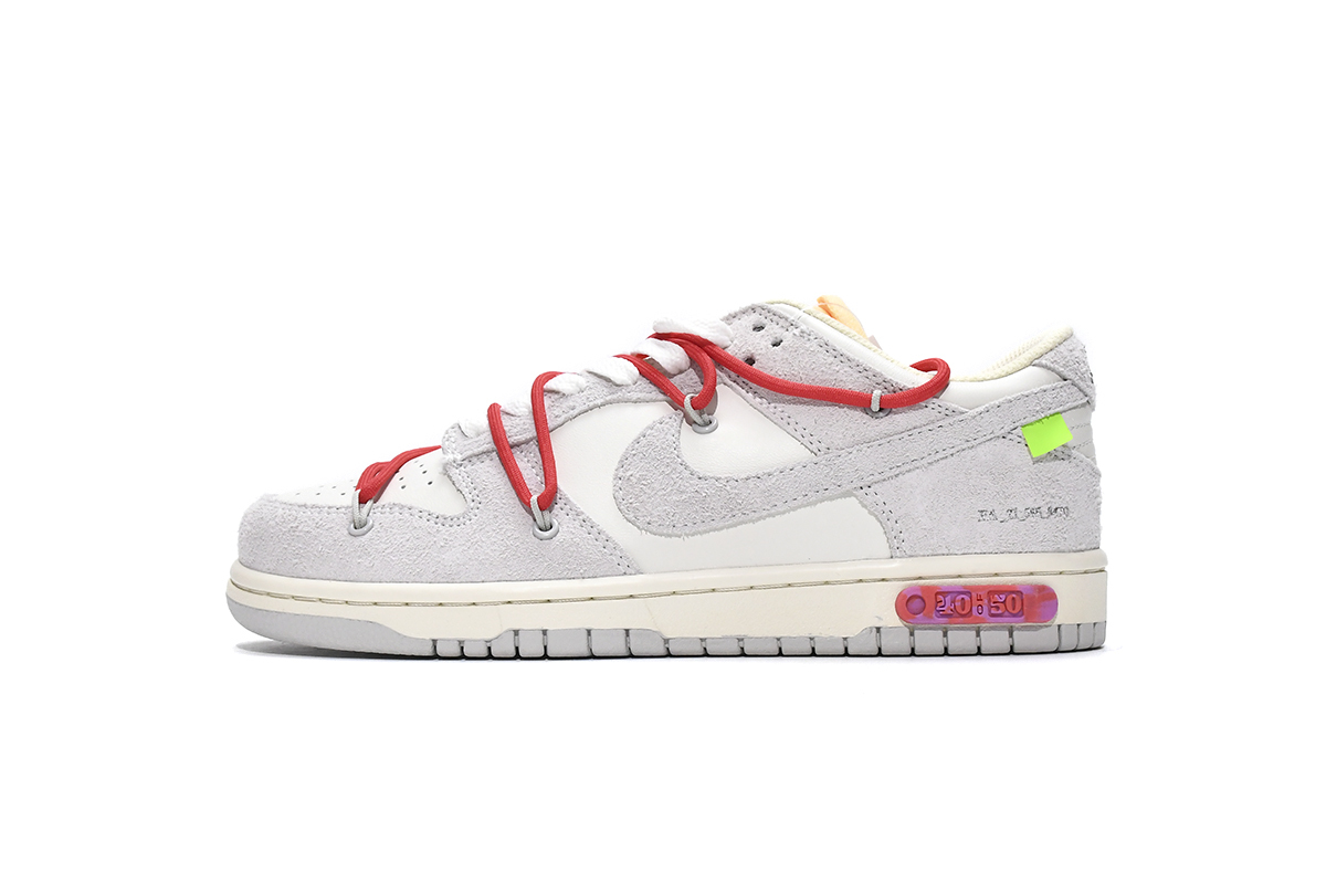 PKGoden Dunk Low Off-White Lot 40，DJ0950-103