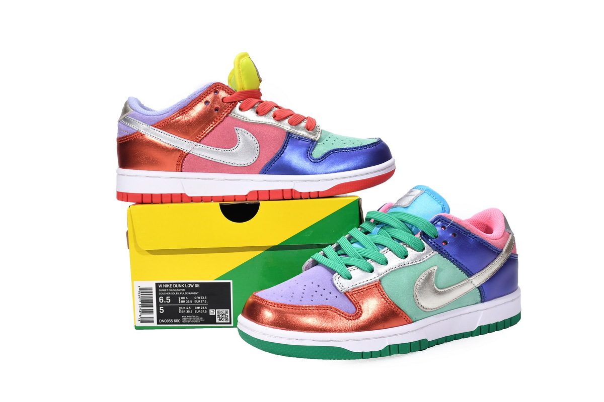 OG Dunk Low Sunset Pulse (W)，DN0855-600