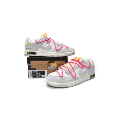 PKGoden Dunk Low Off-White Lot 17，DJ0950-117 02