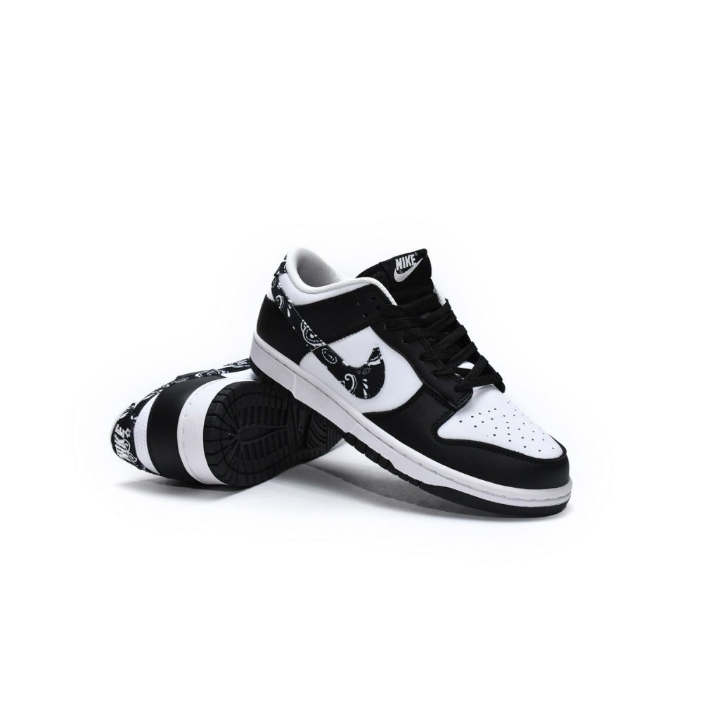 OG Dunk Low Essential Paisley Pack Black， DH4401-100