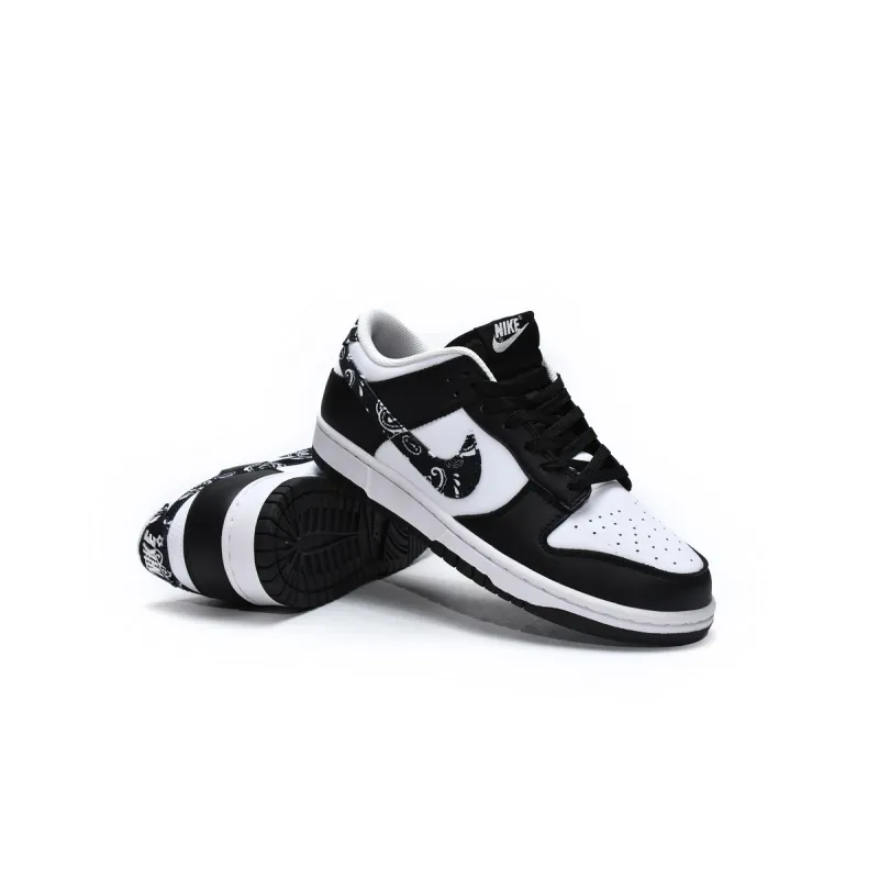 OG Dunk Low Essential Paisley Pack Black， DH4401-100