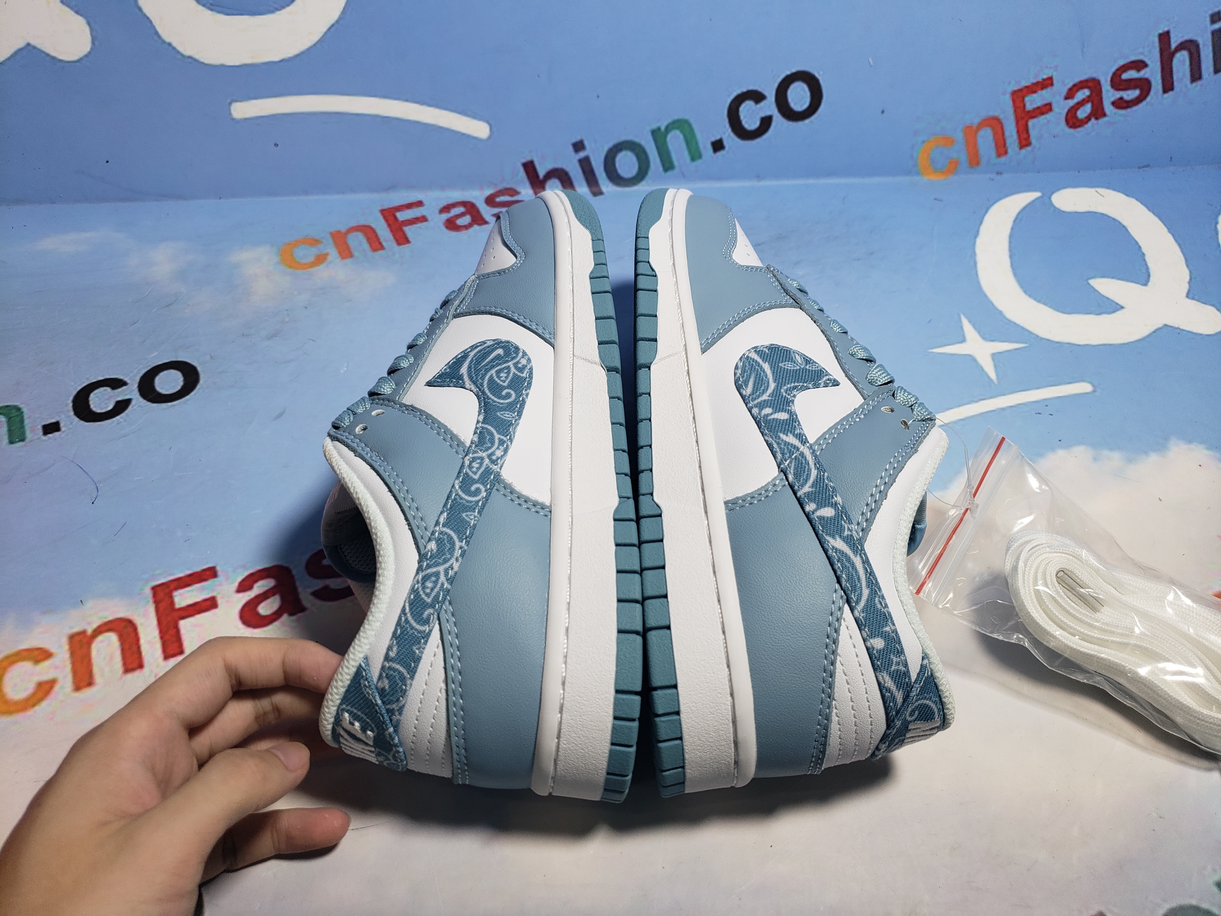 PKGoden Dunk Low Blue Paisley,DH4401-101