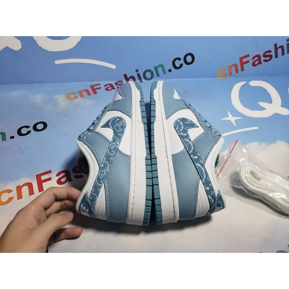 PKGoden Dunk Low Blue Paisley,DH4401-101