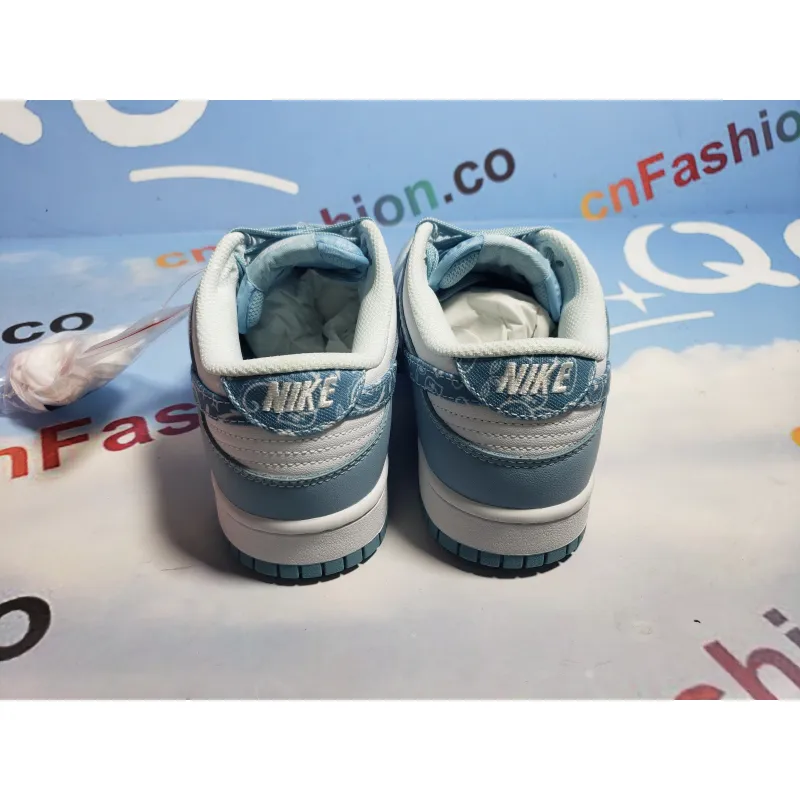 PKGoden Dunk Low Blue Paisley,DH4401-101