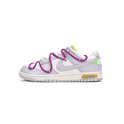 PKGoden Dunk Low Off-White Lot 21,DM1602-100 01