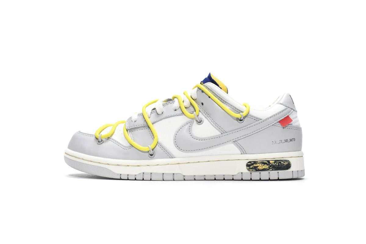 PKGoden Dunk Low Off-White Lot 27, DM1602-120