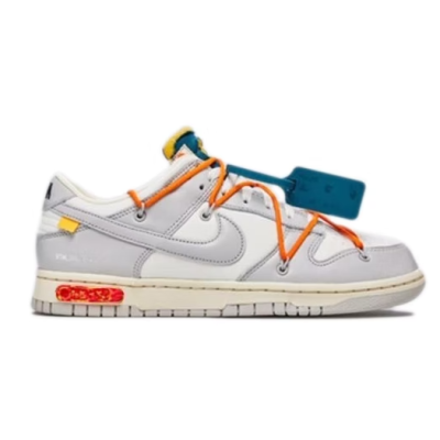 PKGoden Dunk Low Off-White Lot 44,DM1602-104 01