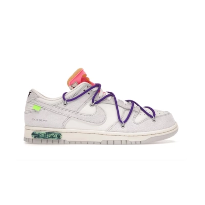 PKGoden Dunk Low Off-White Lot 15,DJ0950-101 01