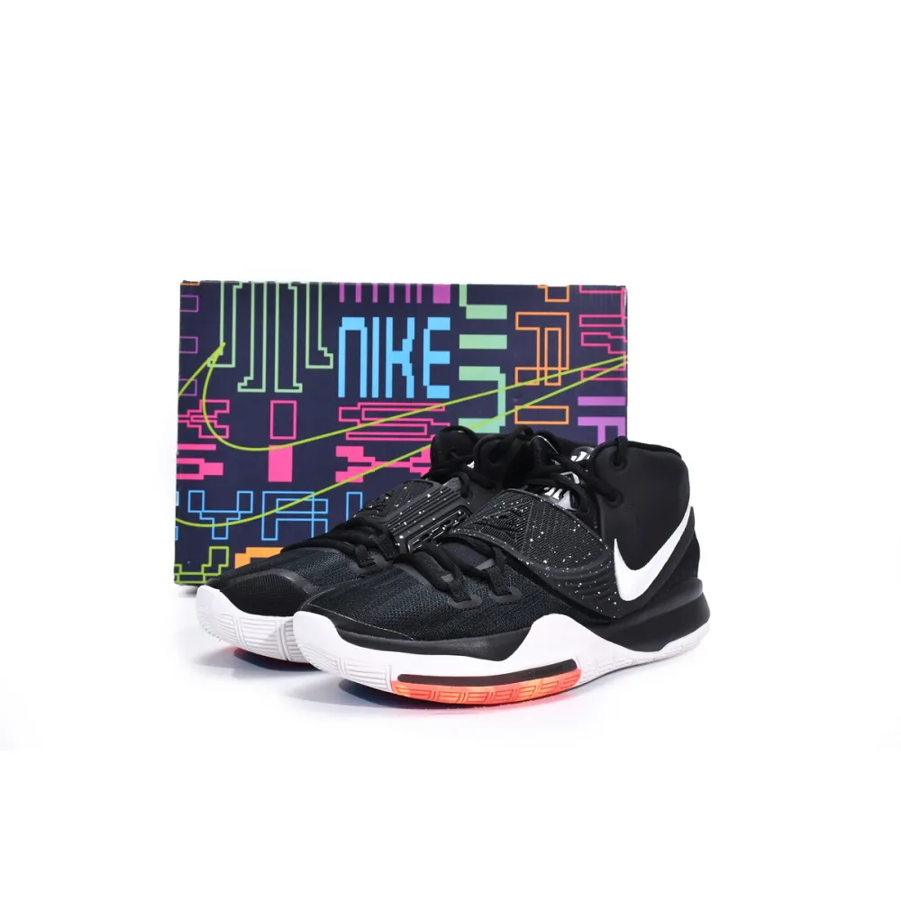 OG Kyrie 6 Jet Black White ，BQ4631-001