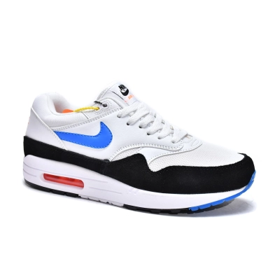 BMLin Air Max 1 White Photo Blue Black，AH8145-112 02