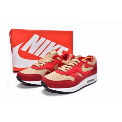 BMLin Air Max 1 Curry Pack (Red)，908366-600 02