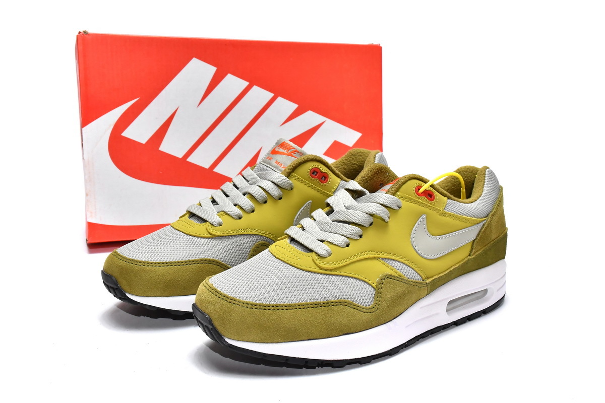 BMLin Air Max 1 Curry Pack (Olive)，908366-300