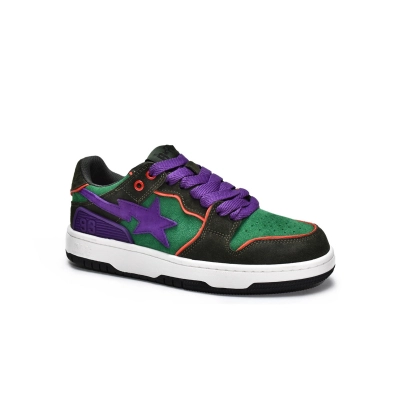 PKGoden A Bathing Ape Sk8 Sta Dark Purple Green, 001FWG701029X 02