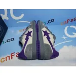 PKGoden A Bathing Ape Court Sta Mist Grey Royal Purple, 001FWG701032X