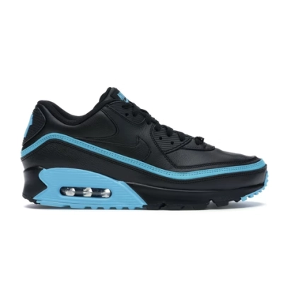 BMLin Air Max 90 Undefeated Black Blue Fury,CJ7197-002 01